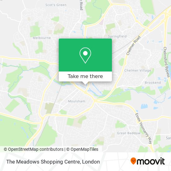 The Meadows Shopping Centre map