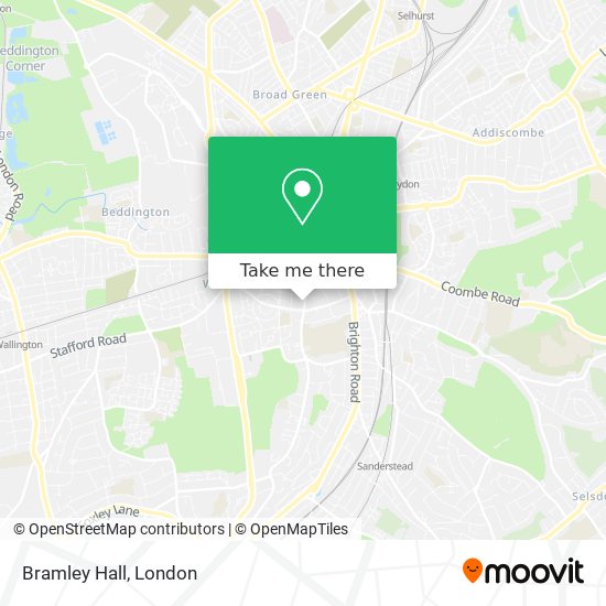 Bramley Hall map