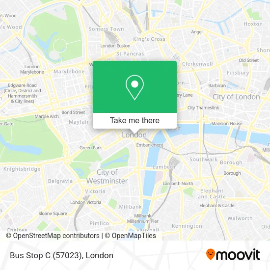 Bus Stop C (57023) map