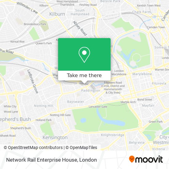 Network Rail Enterprise House map