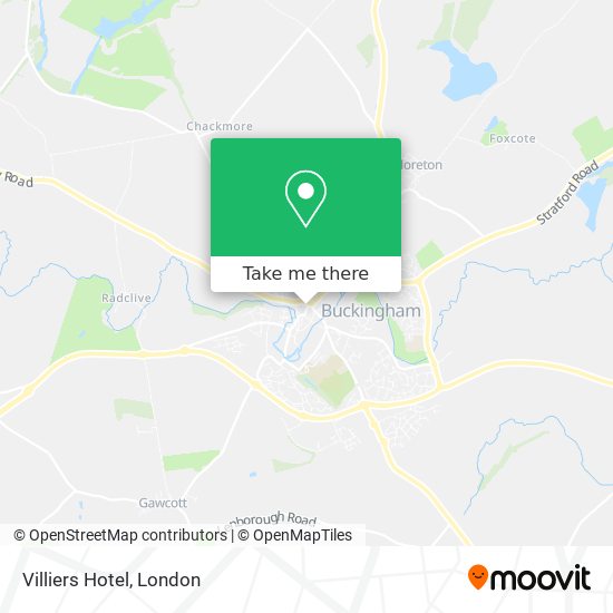 Villiers Hotel map