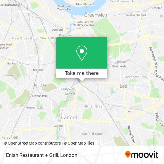 Enish Restaurant + Grill map