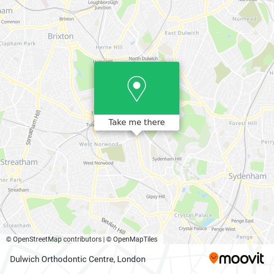 Dulwich Orthodontic Centre map