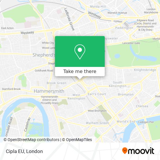 Cipla EU map
