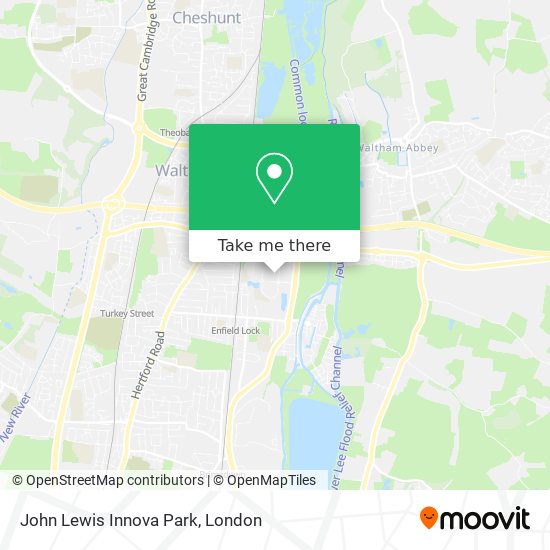 John Lewis Innova Park map