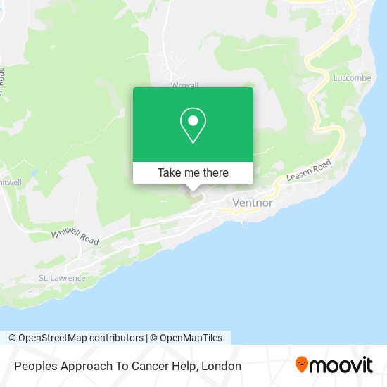 Peoples Approach To Cancer Help map