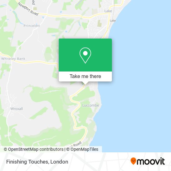 Finishing Touches map
