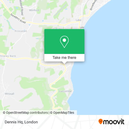 Dennis Hq map