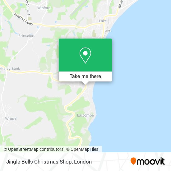 Jingle Bells Christmas Shop map