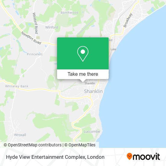 Hyde View Entertainment Complex map