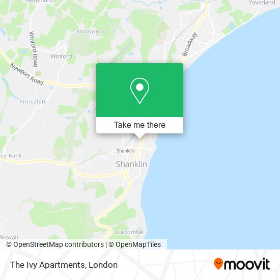 The Ivy Apartments map