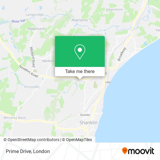 Prime Drive map