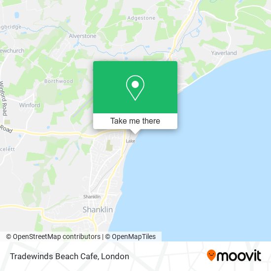 Tradewinds Beach Cafe map