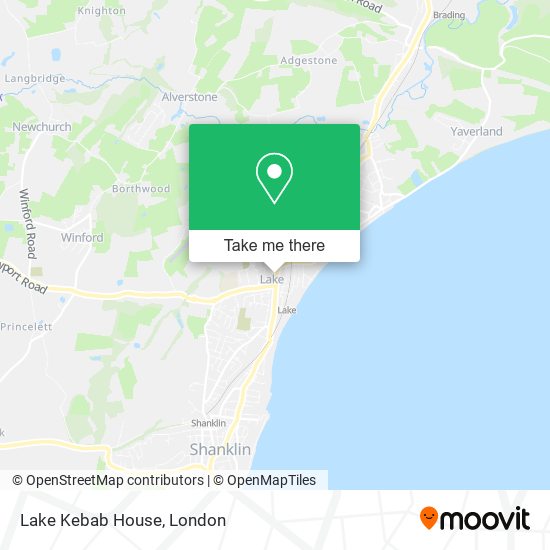 Lake Kebab House map