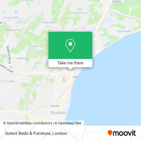 Solent Beds & Furniture map