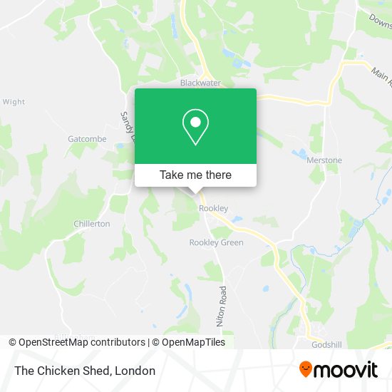 The Chicken Shed map