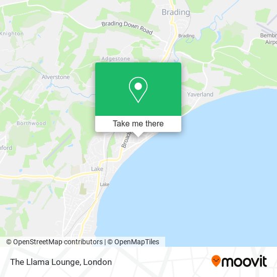 The Llama Lounge map