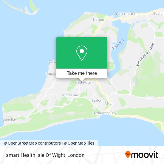 smart Health Isle Of Wight map