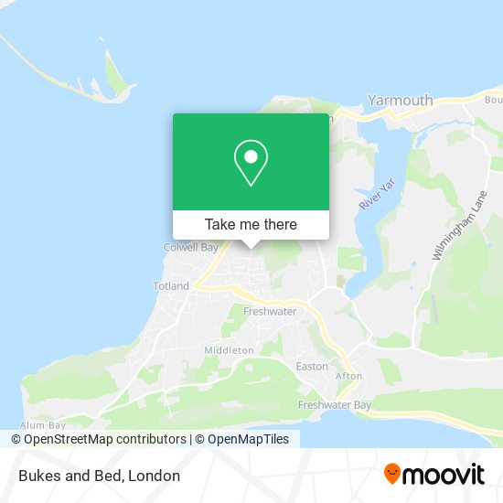 Bukes and Bed map