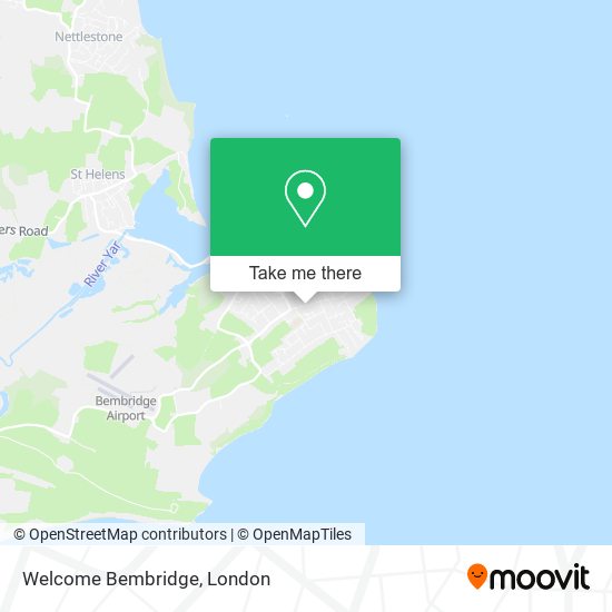 Welcome Bembridge map