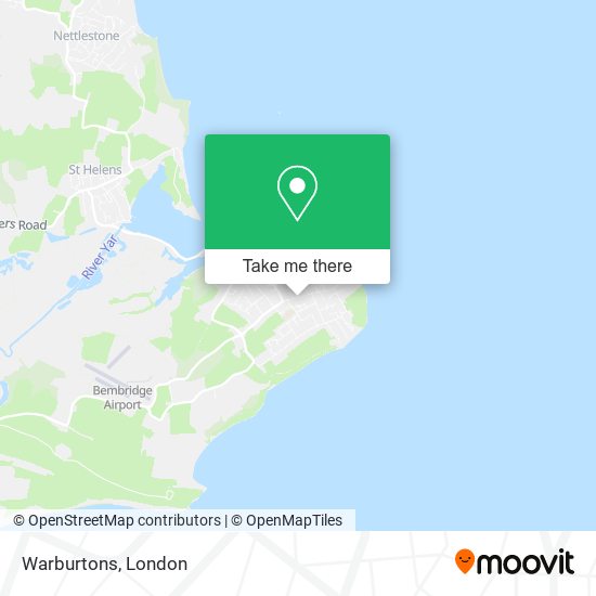 Warburtons map