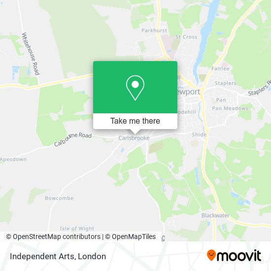 Independent Arts map