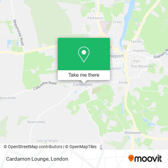 Cardamon Lounge map