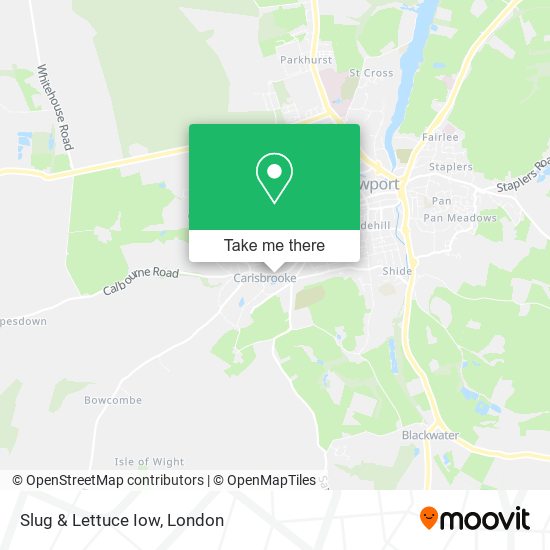 Slug & Lettuce Iow map