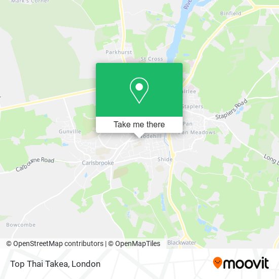 Top Thai Takea map