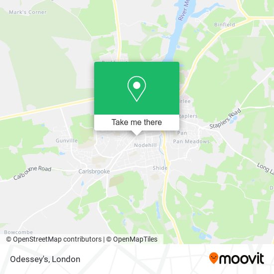 Odessey's map