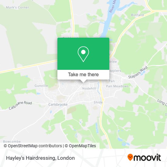 Hayley's Hairdressing map