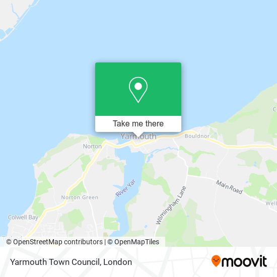 Yarmouth Town Council map
