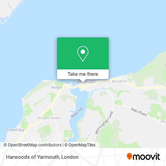 Harwoods of Yarmouth map