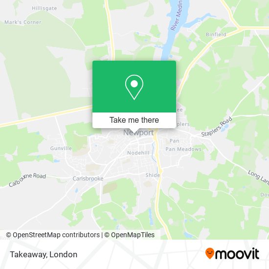 Takeaway map