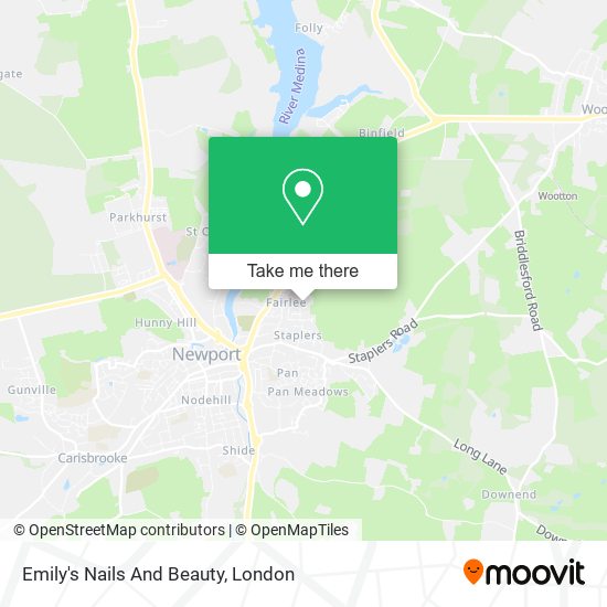Emily's Nails And Beauty map