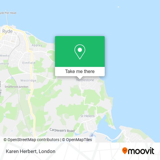 Karen Herbert map