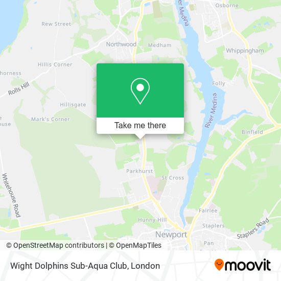 Wight Dolphins Sub-Aqua Club map