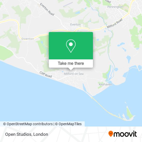 Open Studios map