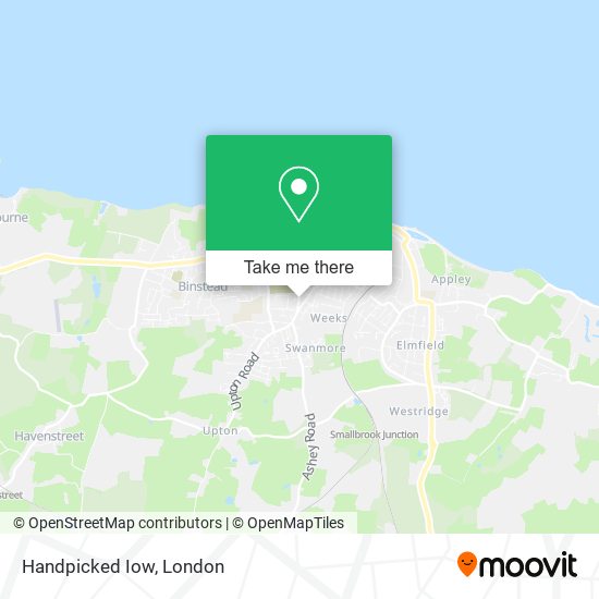 Handpicked Iow map