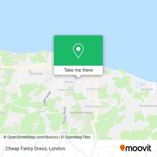 Cheap Fancy Dress map