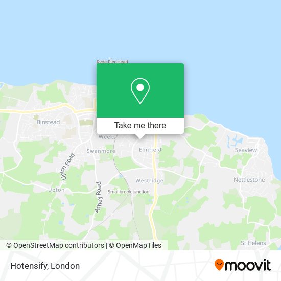 Hotensify map