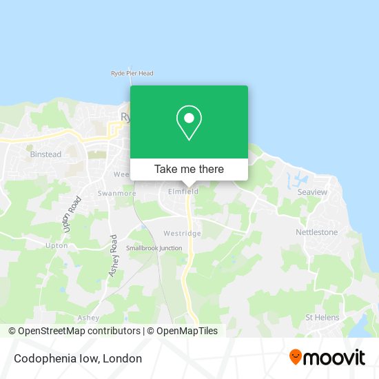 Codophenia Iow map
