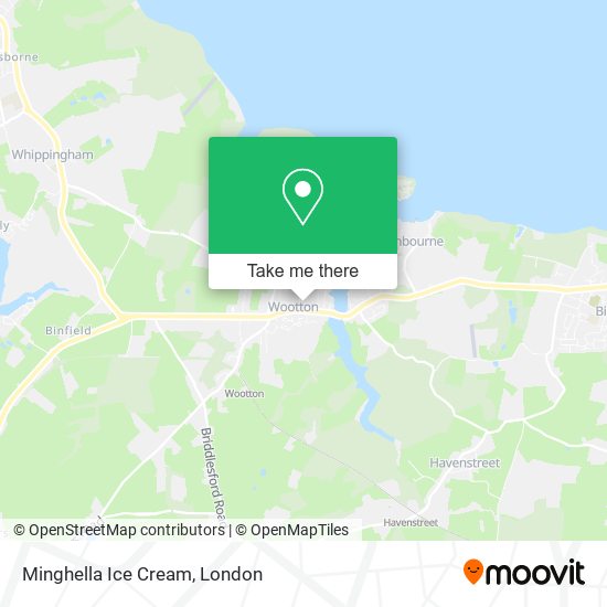 Minghella Ice Cream map