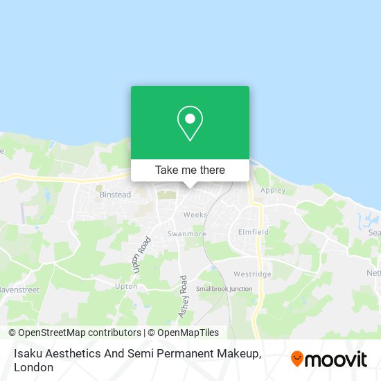 Isaku Aesthetics And Semi Permanent Makeup map