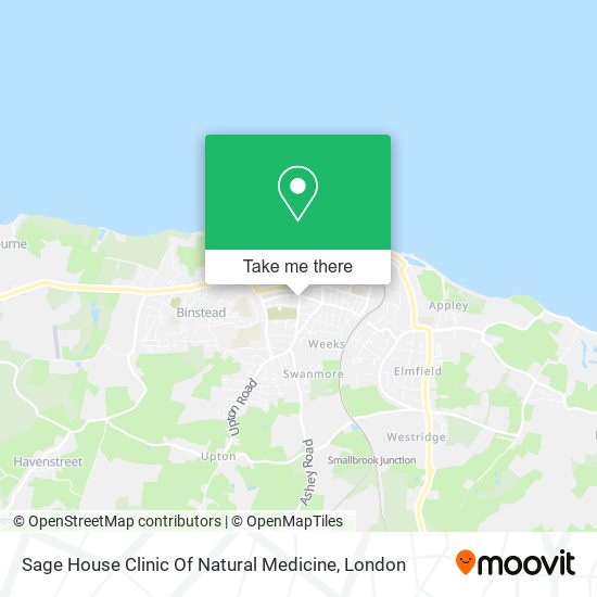 Sage House Clinic Of Natural Medicine map
