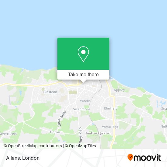 Allans map