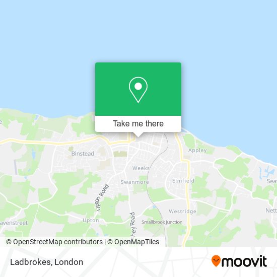 Ladbrokes map