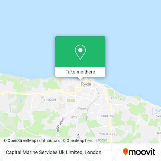 Capital Marine Services Uk Limited map