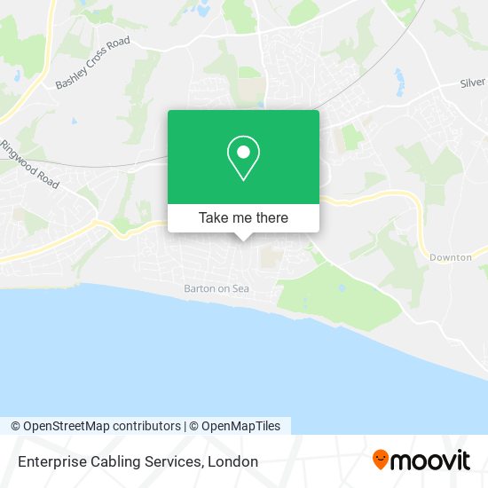 Enterprise Cabling Services map