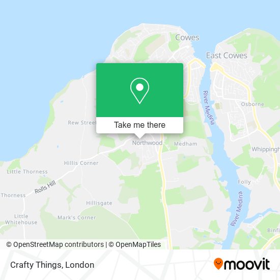 Crafty Things map
